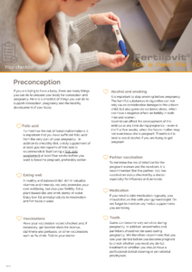 preconception checklist