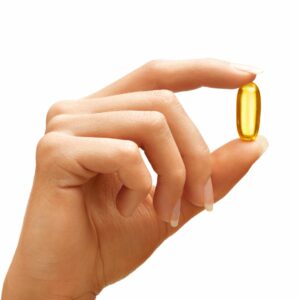 omega-3 supplement fish oil capsule